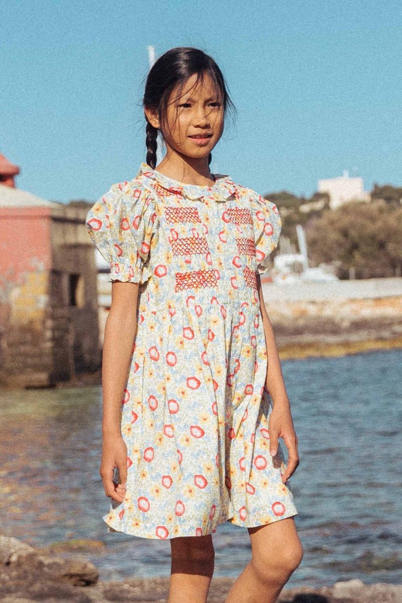 Ivy Dress in Poppy Field