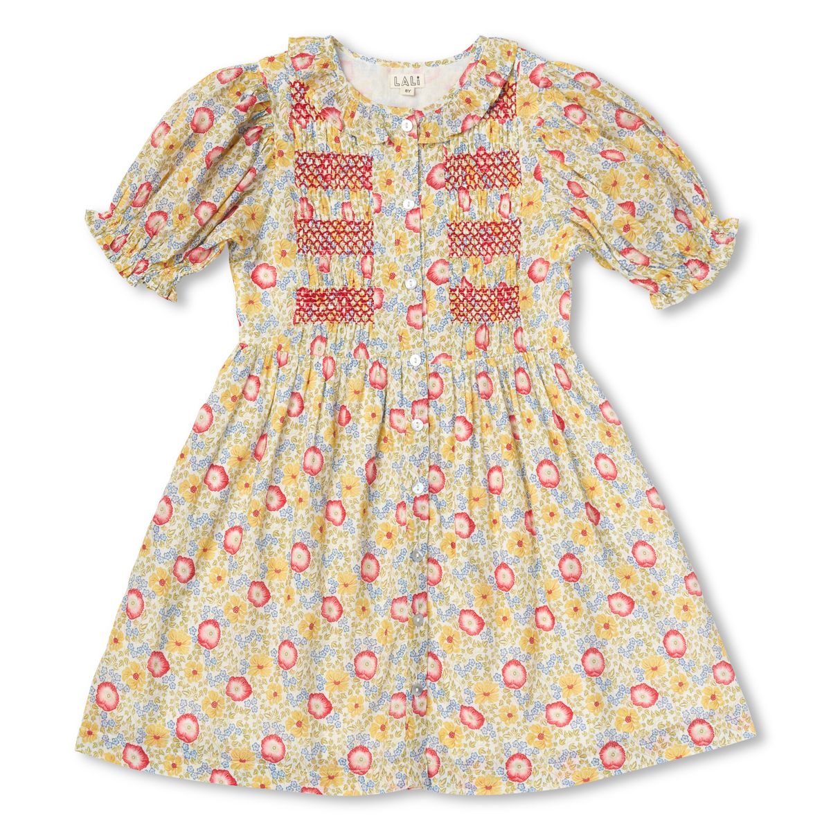 Ivy Dress in Poppy Field