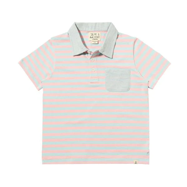 Anchor Pink/Sky Polo