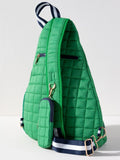 Ezra Sling Bag - Green or Ivory
