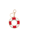 Life Saver Beaded Bag Charm/Key Ring, Multi