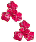Kaia Raffia Flower Earring