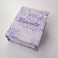 Monogram Hardbound Photo Album in Lavender Bryant Park Toile