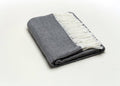 Fringed Herringbone Throws