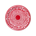 Greek Key Pavilion Dinner Plates - 8 per pac