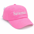 Custom City/Town/Text Bow Baseball Hat