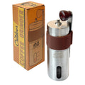 Outdoor Coffee Grinder – Manual Stainless Steel (18pk), Skid