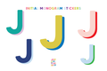 Individual Alphabet Stickers - Refills