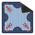 Harbor House Mahjong Mat – Coastal Lobster Design Nautical