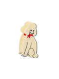 Hand-painted Poodle Claw Hair Clip | Eco-Friendly