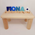 Personalized Puzzle Name Bench
