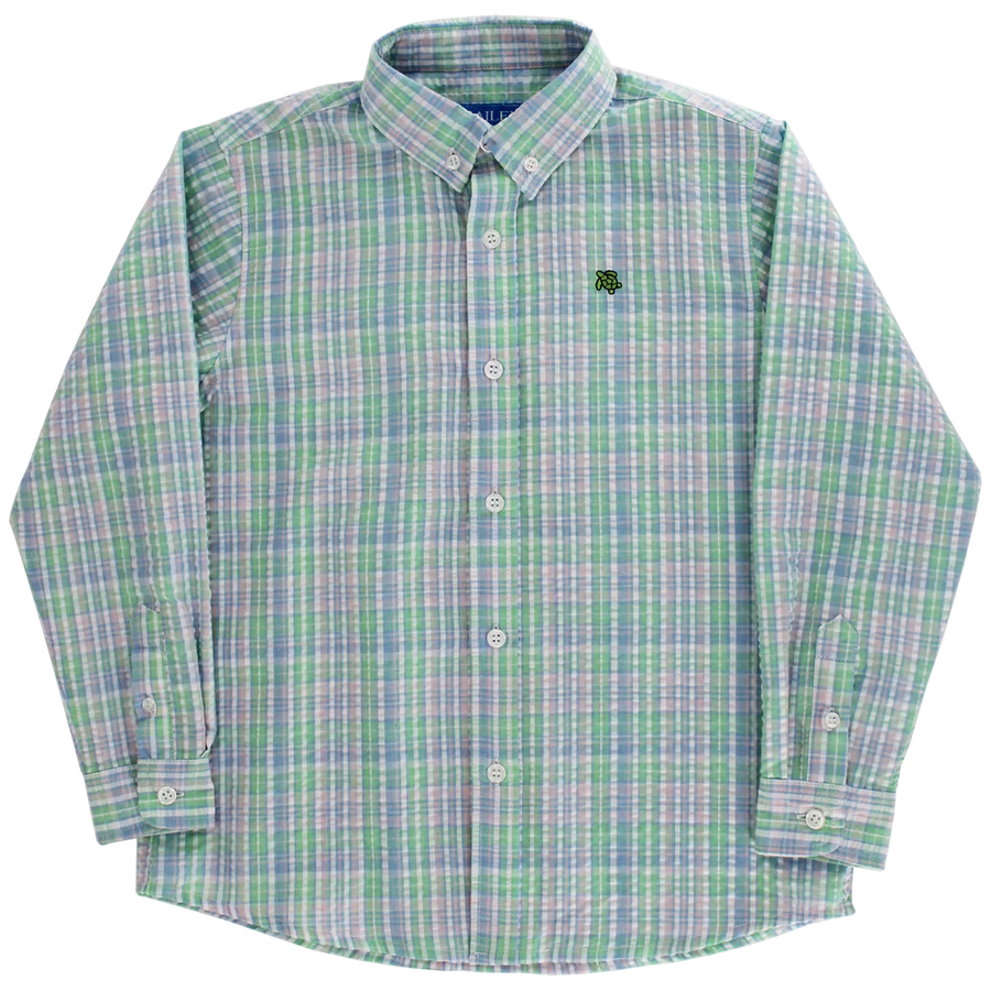 Roscoe Button Down Shirt Canterbury Seersucker