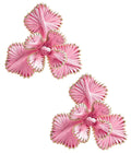 Kaia Raffia Flower Earring