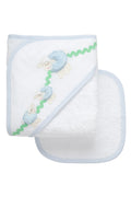 Baby Hooded Towel & Washcloth Set