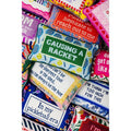 Causing A Racket Needlepoint Pillow