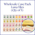 Wholesale Case 5 Units: Luna Tiles - Heirloom Engraved Tile Set
