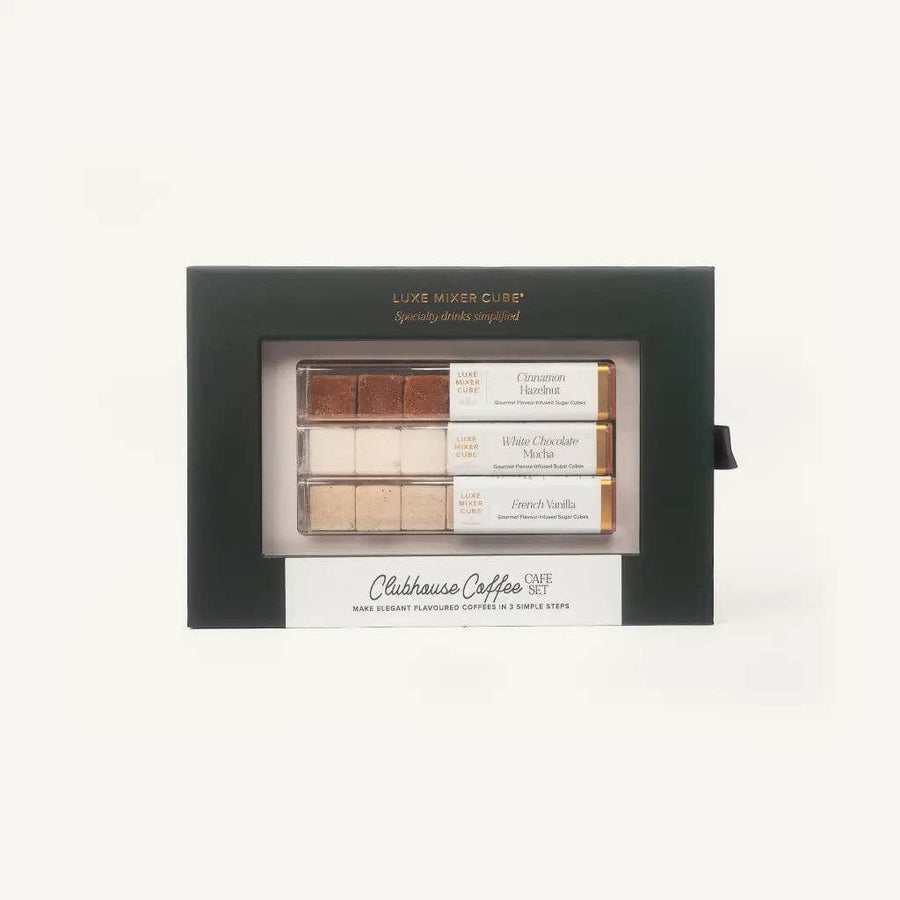 Clubhouse Coffee Cafe Set, White Chocolate Mocha & Vanilla