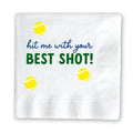 TENNIS COCKTAIL NAPKINS - Classic Charm