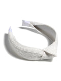 Knotted Woven Headband - Blue/Red/White