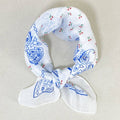 Cherry & Paisley Floral Bandana Head Wrap Square Scarf