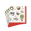 Caspari On The Twelfth Day Napkin