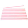 MAHJONG RACKS | Premium Acrylic | 4 Racks + 4 Pushers: Solid Citrus Green / Chartreuse