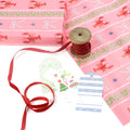 Ribbon and Lobster Pink Gift Wrapping Paper