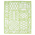 Bamboo Screen Moss Green Guest Towels