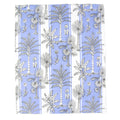 Southern Palms Blue/White Guest Towel