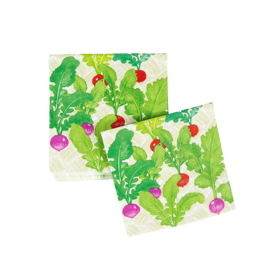Radish Patch Cocktail Napkins