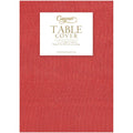 MOIRE RED-PAPER LINEN Tablecloth 8x5
