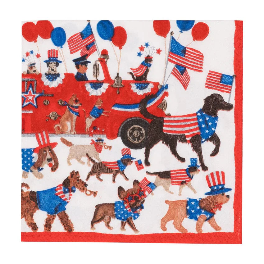 Join The Parade Cocktail Napkins
