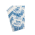 Hunting Toile Blue Guest Towels