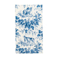 Hunting Toile Blue Guest Towels