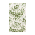 Hunting Toile Evergreen Guest Towel
