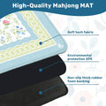 🌴 Palm Garden Party Mahjong Mat – Palm Estate Collection