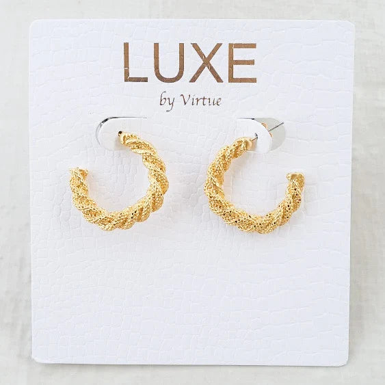 Twisted Rope Hoops