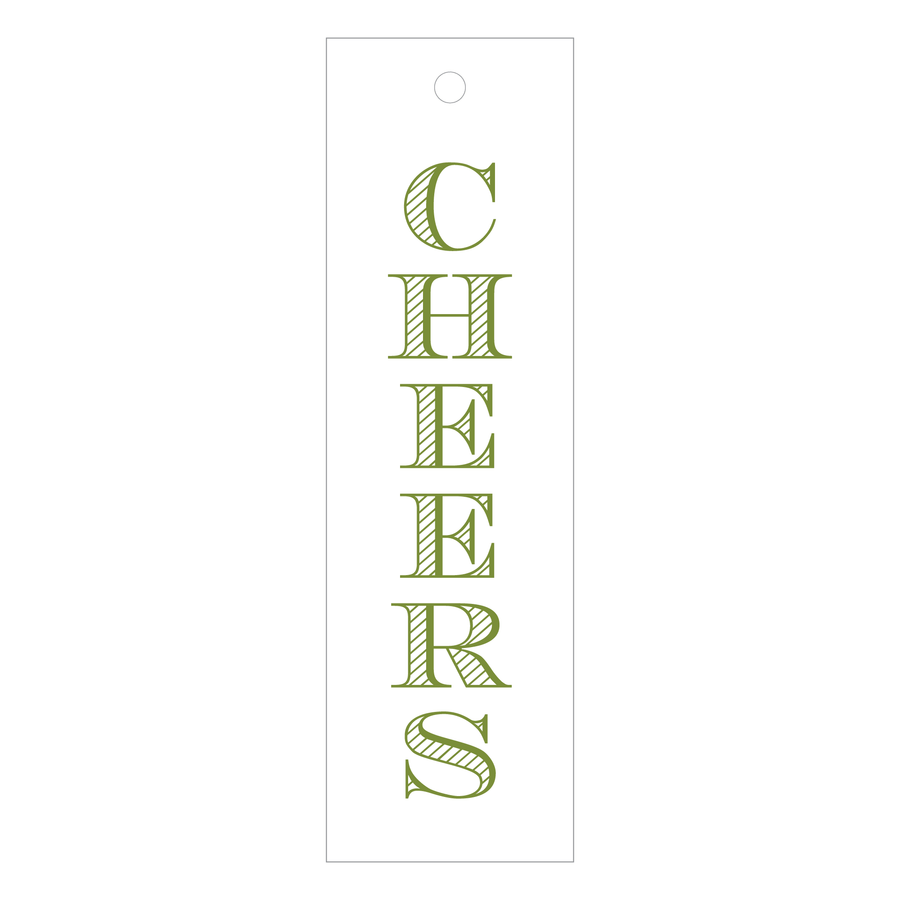 Green Cheers Tag