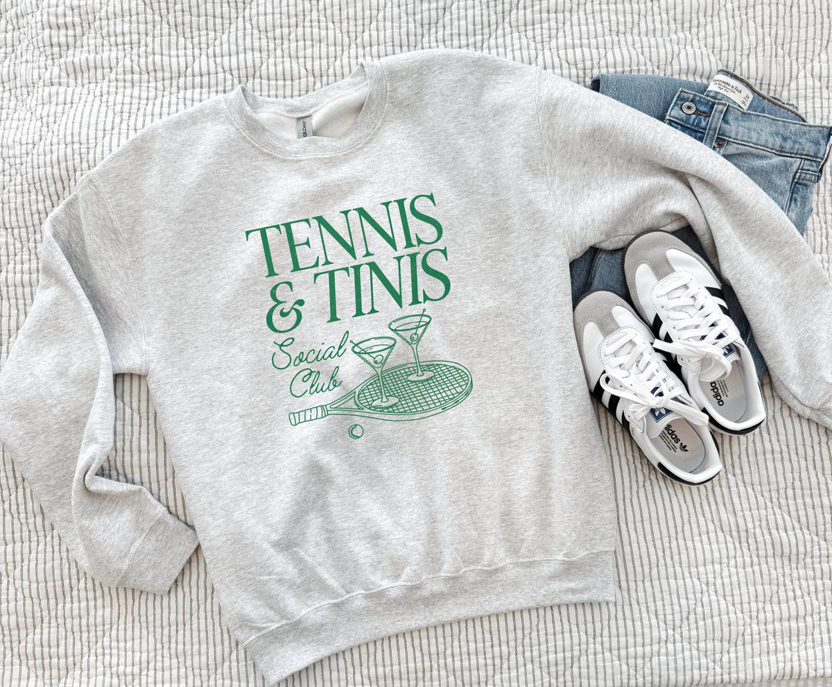 Tennis Sweatshirt, Spring, Tops, Graphic Apparel