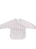 Signature Catch All Bib - Light Pink Stripe