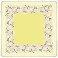 Magnolia Trellis Mahjong Mat
