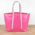Pink Big Sur Tote Embroidered with Mahj