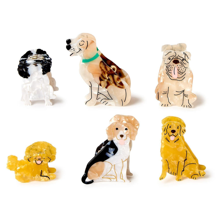 Best Friend Dog Claw Clips Assorted 6 Designs