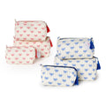 Coquette Bow Printed Cotton Quilted Bag