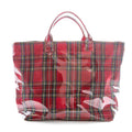 Tartan Tote with PVC Coated Exterior