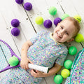 Kids Two Piece Tennis Print Pajamas