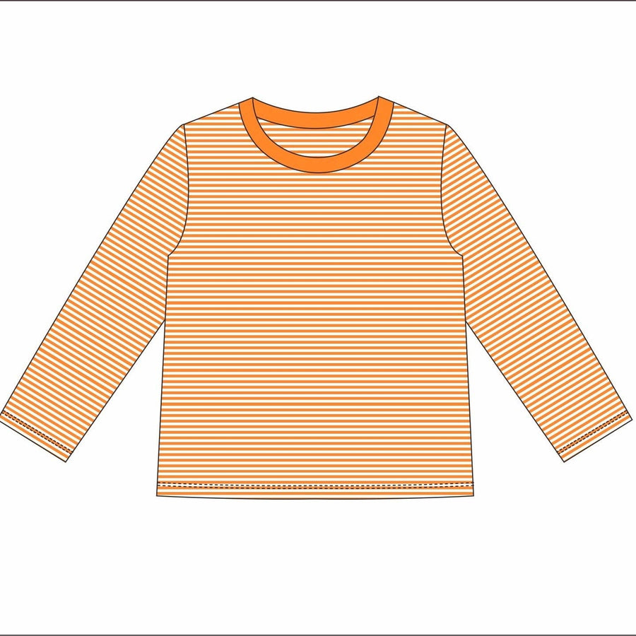 Knit Stripe Long Sleeve Shirt - BOLD Colors
