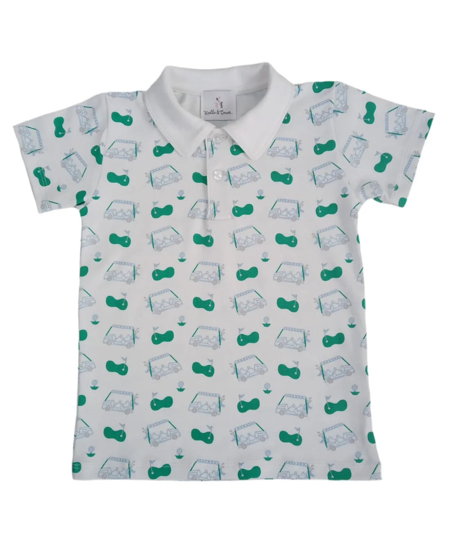 Tee Time Boys Golf Polo
