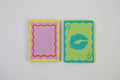 Neon Canasta Cards with Points