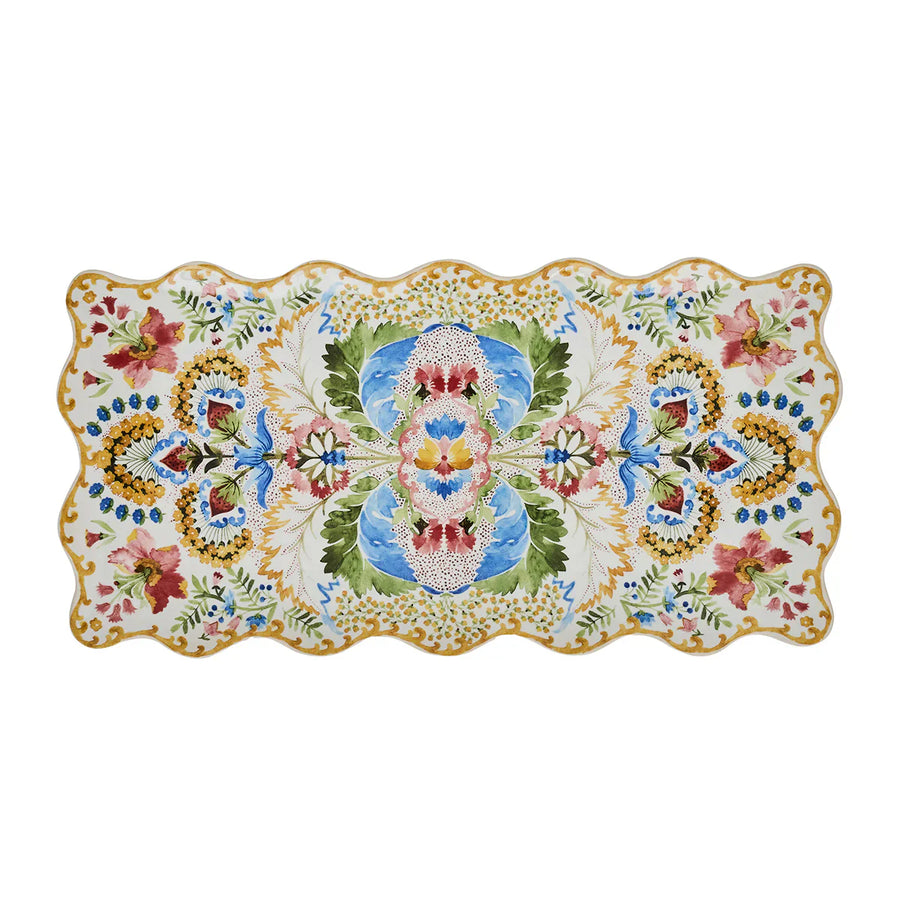 Juliska Sofia  16" Rectangular Platter - Multi